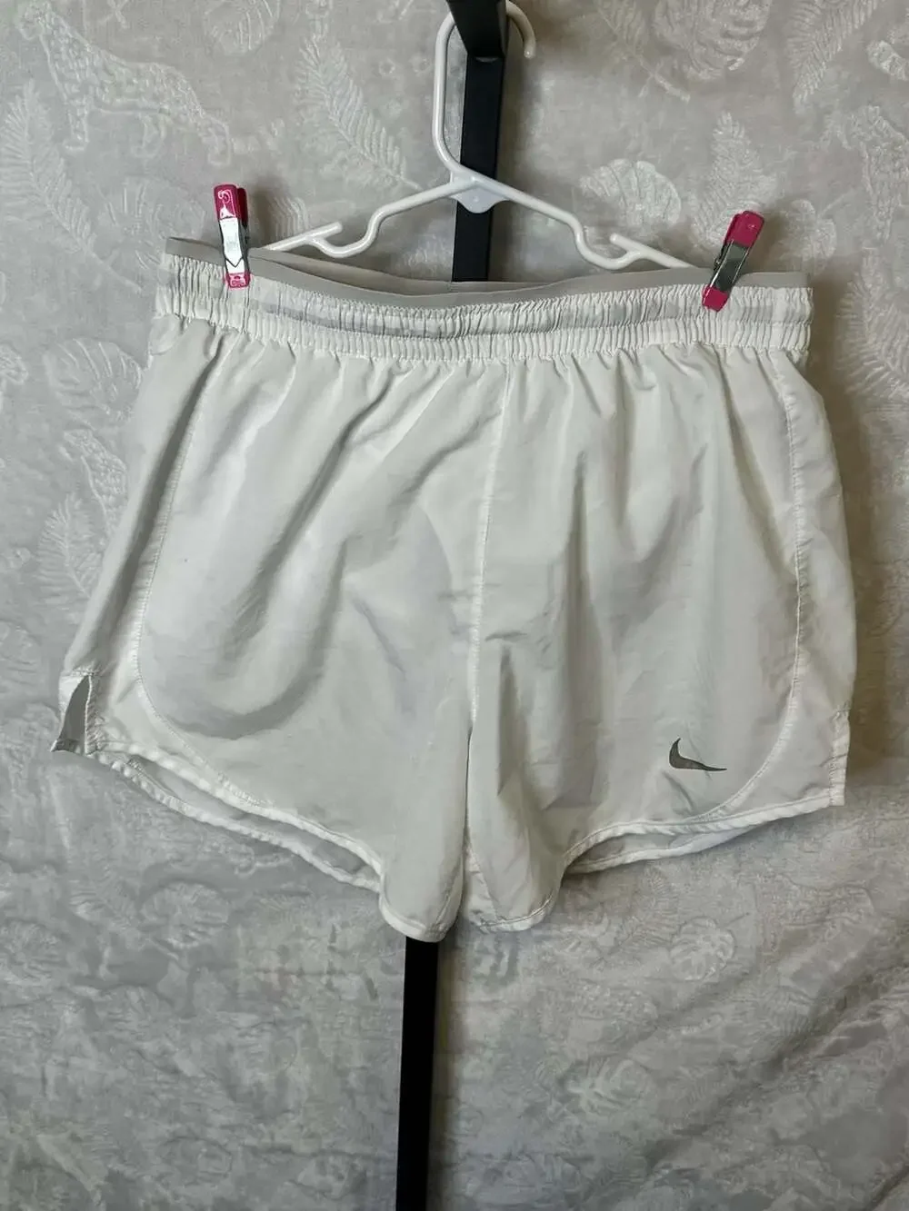 Nike Dri-FIT Running Shorts White Size‎ Small